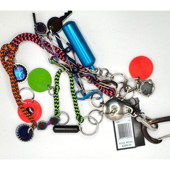 Marc by Marc‎ Jacobs Black Multi-Purpose Keychain & Bag Charm - M4004295 - Picture 3 of 9